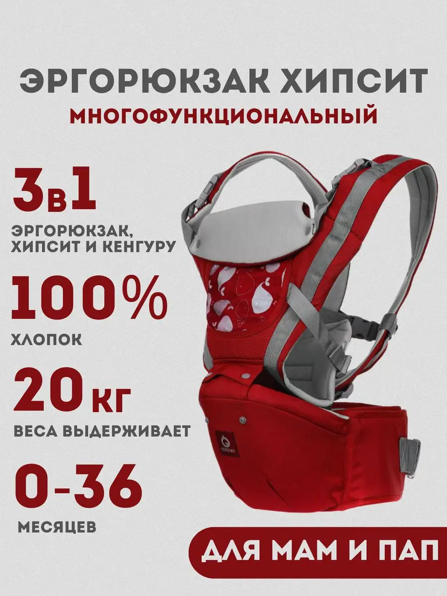 Слинг, кенгуру переноска для детей, эргорюкзак для малышей