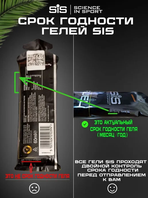 Science in sports (SIS) Высокоуглеводный гель SIS BETA FUEL 6 шт, 6 шт, фото 3