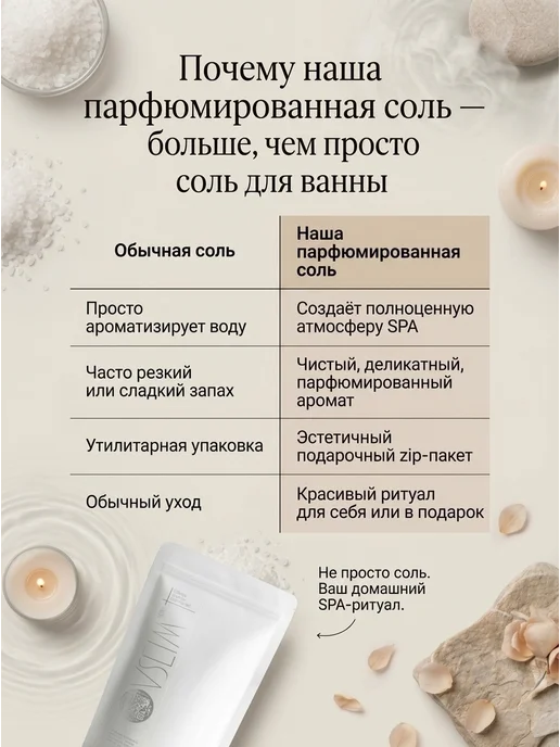 Ovslim Парфюмированная соль для ванны с шиммером Mangue Skin, вариант, фото 6