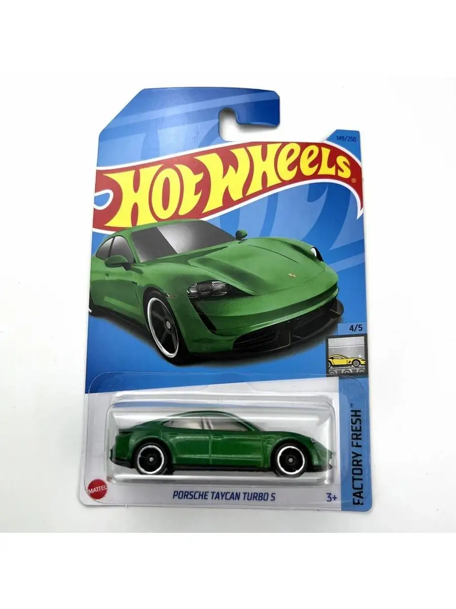 Машинка Porsche Taycan Turbo S (Factory Fresh) 4/5 I1 Hot Wheels 169554709  купить в интернет-магазине Wildberries