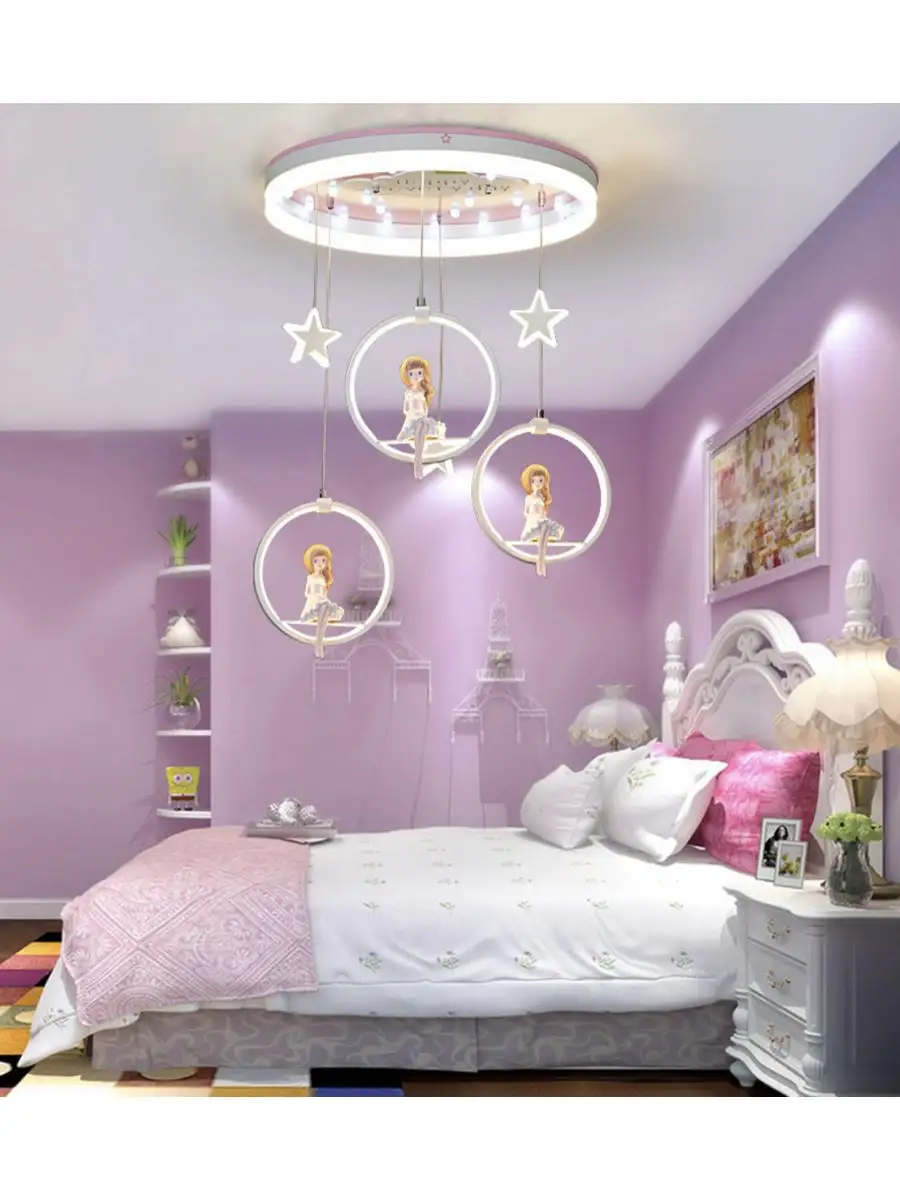 Люстра в детскую комнату ( фото): освещения для комнаты мальчика и девочки