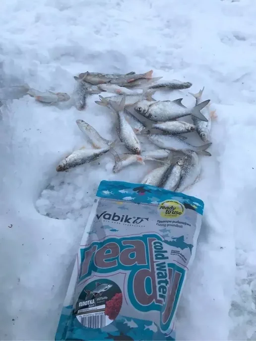 Vabik Прикормка для рыбалки зимняя готовая Лещ Корица 2шт, 5 шт, фото 3