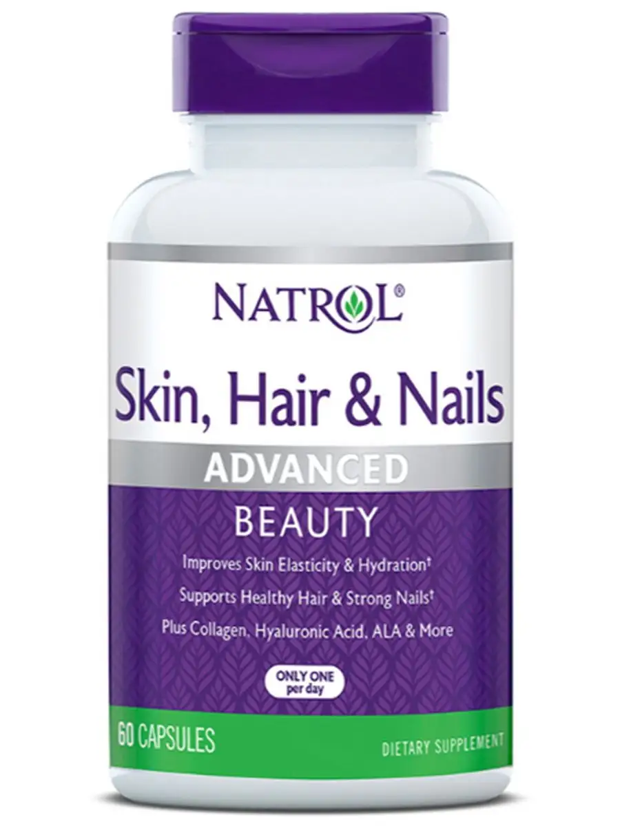 Natrol Skin, Hair & Nails Advanced Beauty, 60 Kapseln bei Metasport