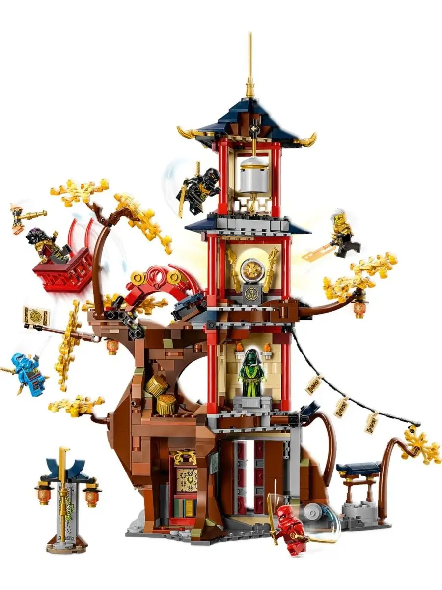 Ninjago 71795 Храм энергетических ядер дракона LEGO 169598412 купить в  интернет-магазине Wildberries