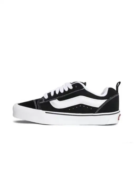 Vans Кеды KNU- Skool BLACK WHITE, черный, фото 5