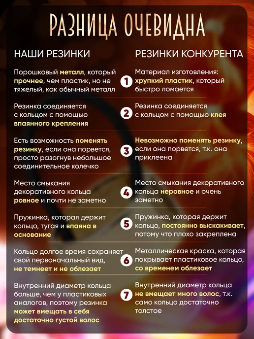 BЕ ON TOP Золотистая резинка для волос с металлическим кольцом, золотой, фото 5
