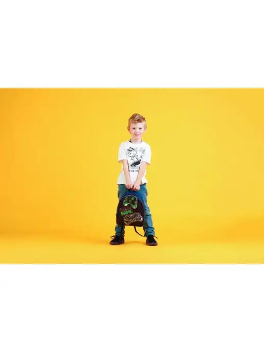 NAZAMOK KIDS Рюкзак детский, маленький, универсальный, черный, фото 7