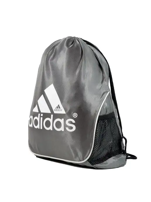 Мешок для обуви Рюкзак для обуви Adidas Адидас для обуви Сменная обувь, серый, фото 6