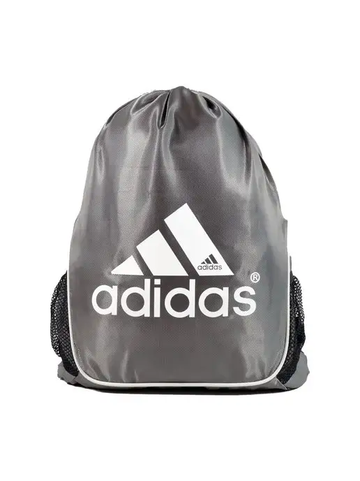Мешок для обуви Рюкзак для обуви Adidas Адидас для обуви Сменная обувь, серый, фото 7