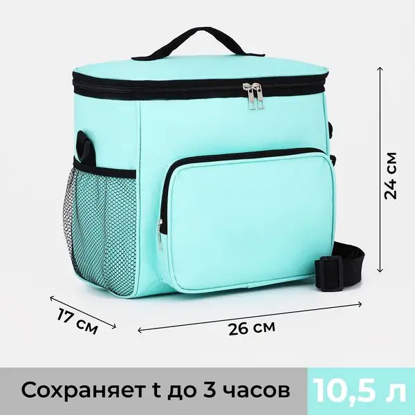 Сумка холодильник термосумка маленькая для ланча