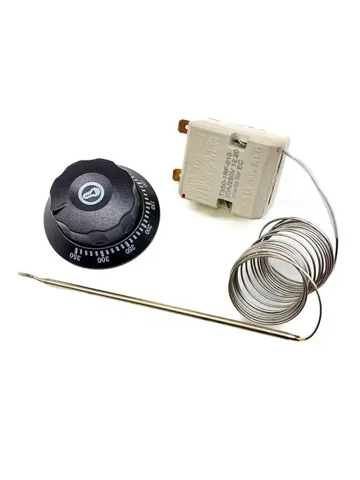 E.C.G. Термостат духовки 20A 250V 2,2m 23mm 50-350°С, вариант, фото 2