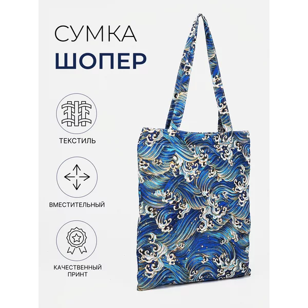 Шоппер на молнии