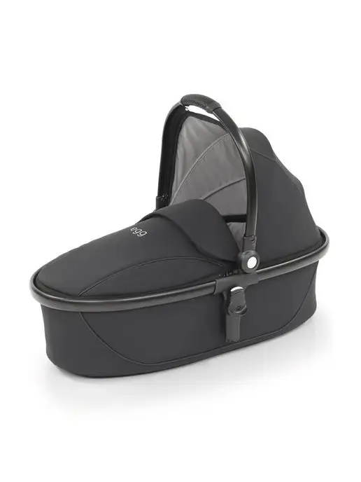 EGG Люлька Carrycot Just Black Matt Black Frame