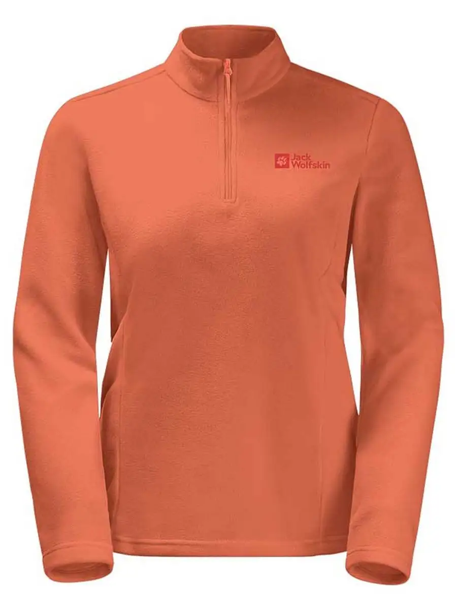 Jack wolfskin half zip on sale fleece