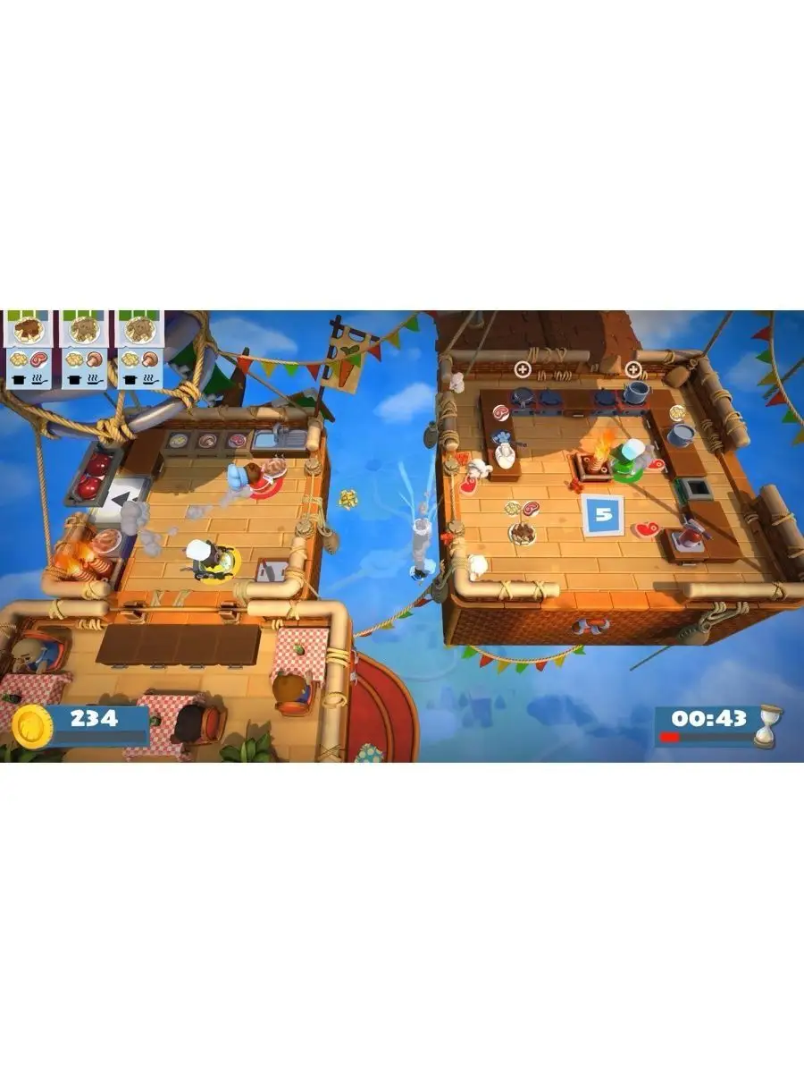 Overcooked! + Overcooked! 2 Xbox One, series X,S ключ Xbox 169681613 купить  в интернет-магазине Wildberries