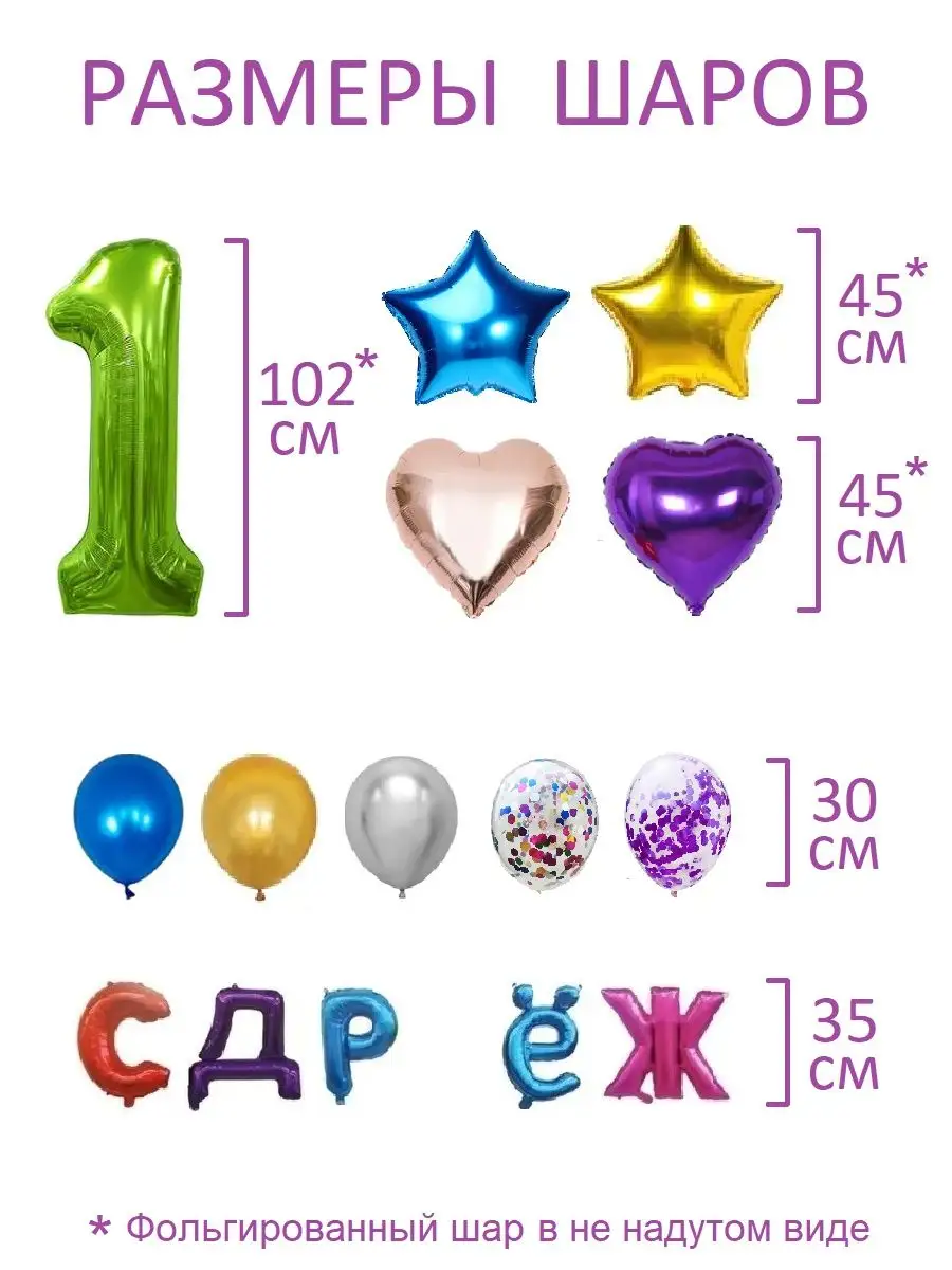 Шары воздушные набор фонтан с гирлянда happy и цифра 16 лет Balloon Day  169701615 купить за 567 ₽ в интернет-магазине Wildberries