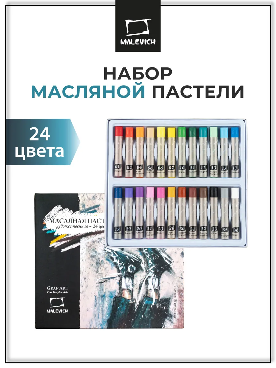 Пастель масляная...
