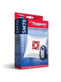 Мешок для пылесоса SAMSUNG синтетический SM70 TOPPERR 169763961 купить за 797 ₽ в интернет‑магазине Wildberries