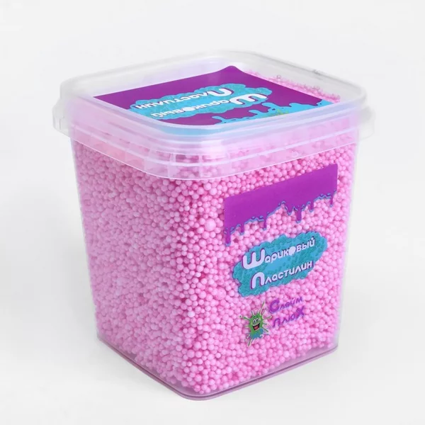 Шариковый пластилин, 28 мл, цвета МИКС