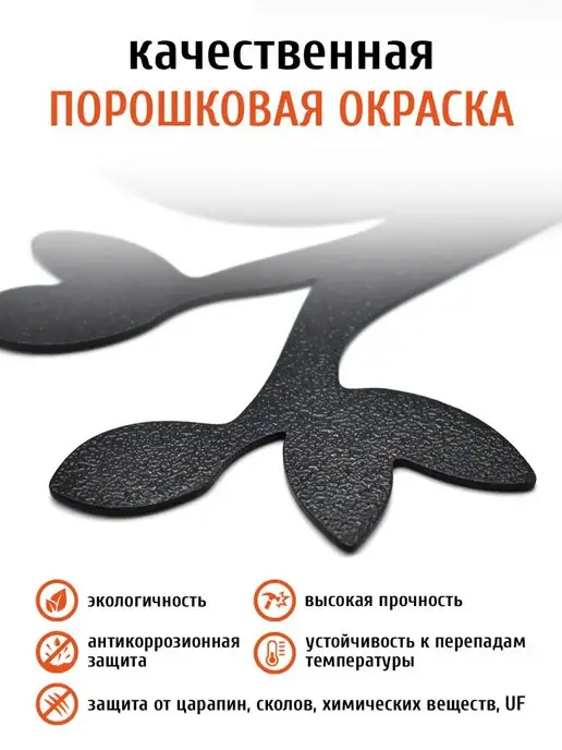 LifeSteel Декор для сада и дачи из металла набор бабочки 3шт, 3 шт, фото 2