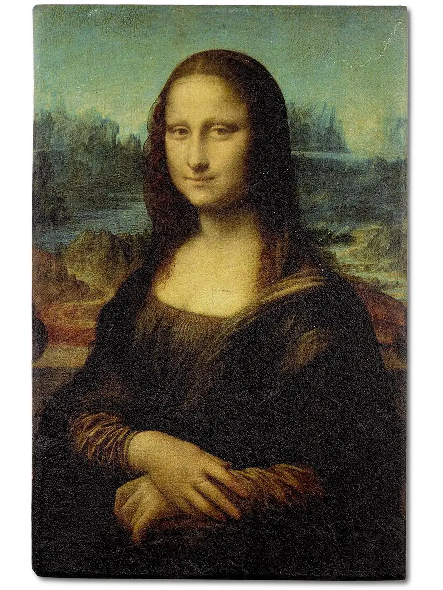 Картина на стену Мона лиза 50х75см WoodArtStore 169790318 купить