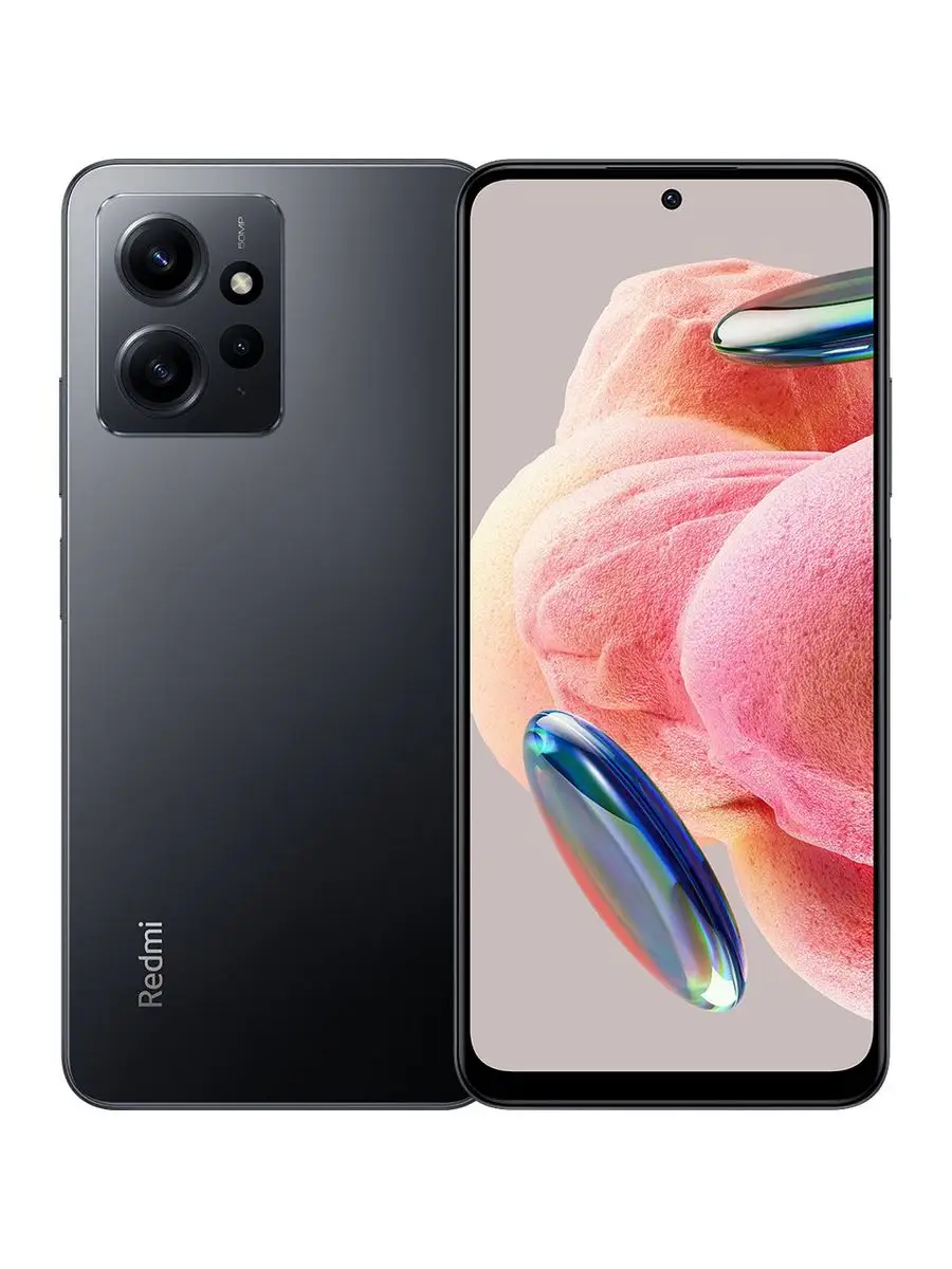 Смартфон Xiaomi Redmi Note 12 8/256GB Onyx Gray Xiaomi 169791759 купить за  16 445 ₽ в интернет-магазине Wildberries