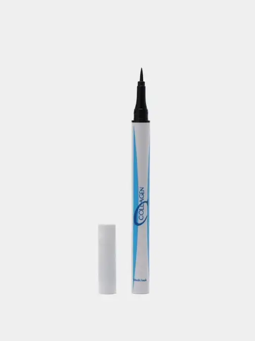 TF COSMETICS Жидкая подводка для глаз Collagen, водостойкая, черный, фото 8