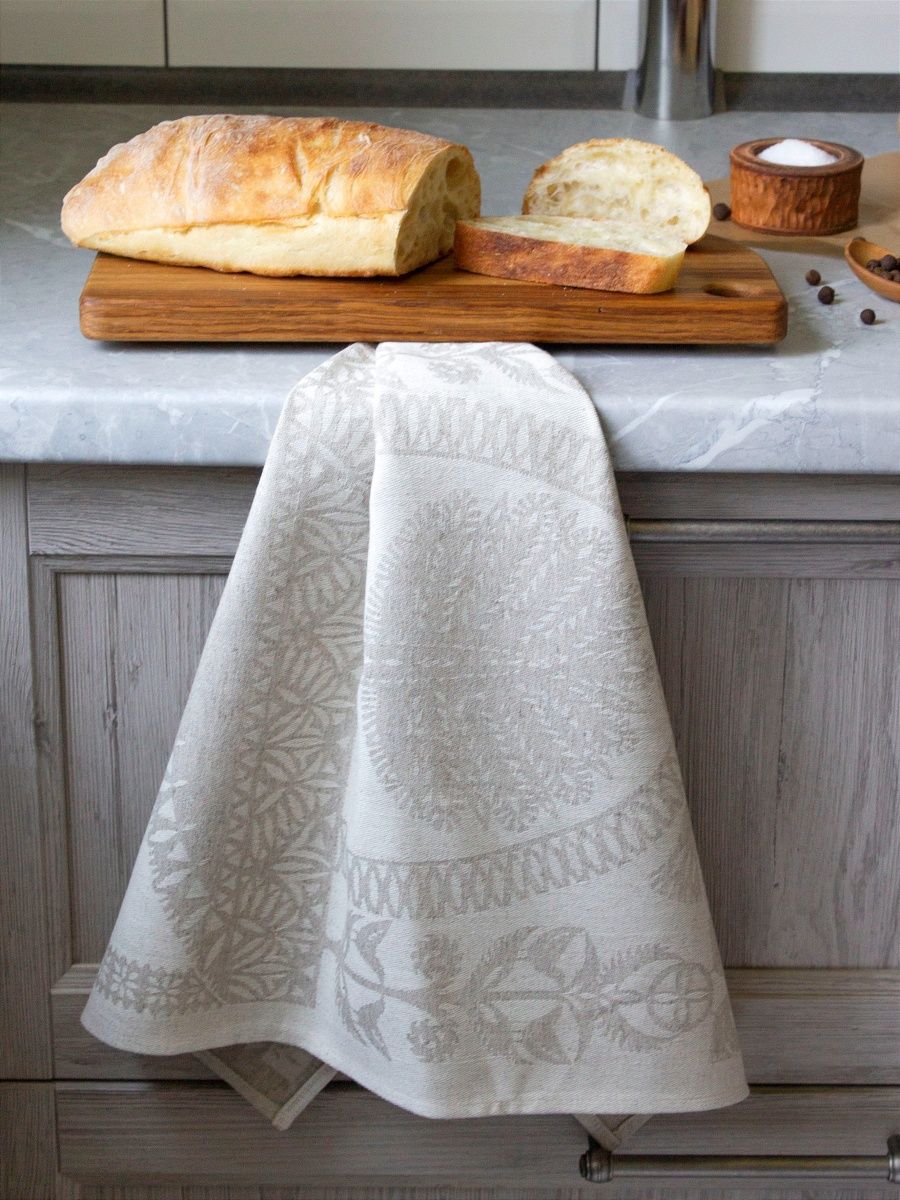 Белорусский лен кухонные полотенца. Кухня лен.