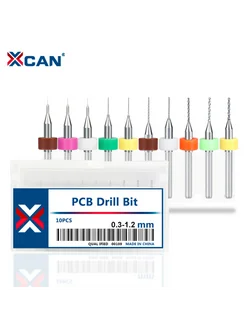 Микро сверла спиральные мини для печатных плат CNC 10шт XCAN 169802556 купить за 285 ₽ в интернет-магазине Wildberries