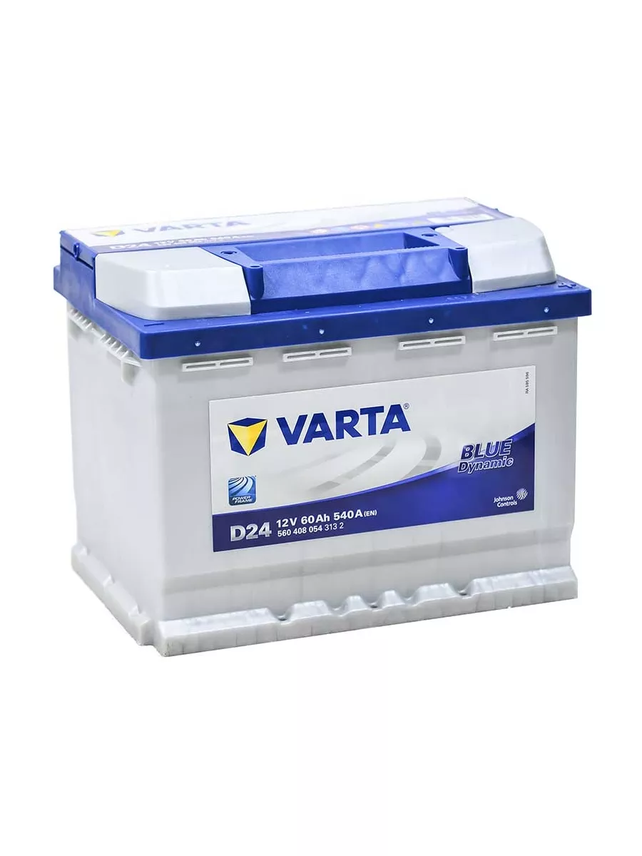 Аккумулятор Varta Blue Dynamic D24 60 А/ч 540 A обр. пол. Varta 169807854  купить в интернет-магазине Wildberries