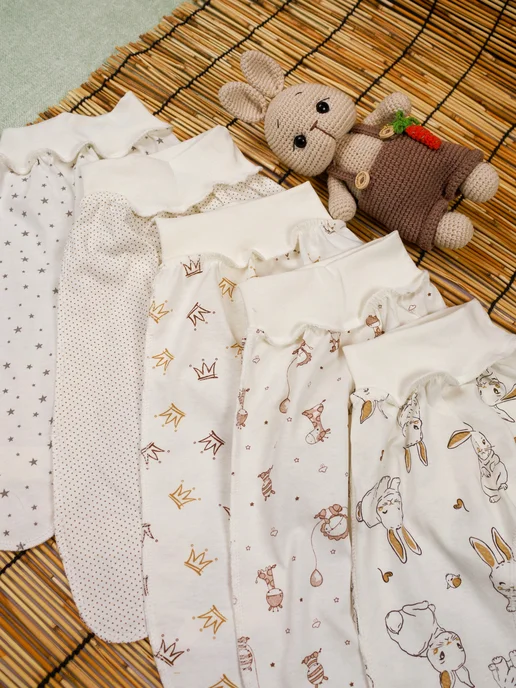 ABCLIFE kids Ползунки для новорожденных комплект, белый, фото 2