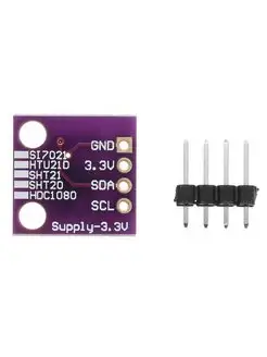 Модуль датчика температуры и влажности HDC1080 Arduino 169862935 купить за 429 ₽ в интернет-магазине Wildberries