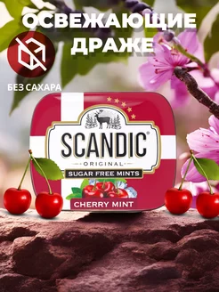 Фруктовые драже с ксилитом со вкусом Вишни SCANDIC 169877179 купить за 160 ₽ в интернет-магазине Wildberries