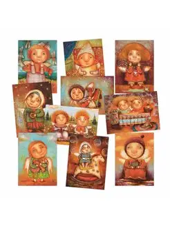 Открытки для посткроссинга В. Кудряшова Artangels.Originals 169895912 купить за 615 ₽ в интернет-магазине Wildberries