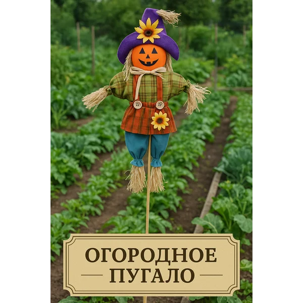 Чучело садовое отпугиватель от птиц