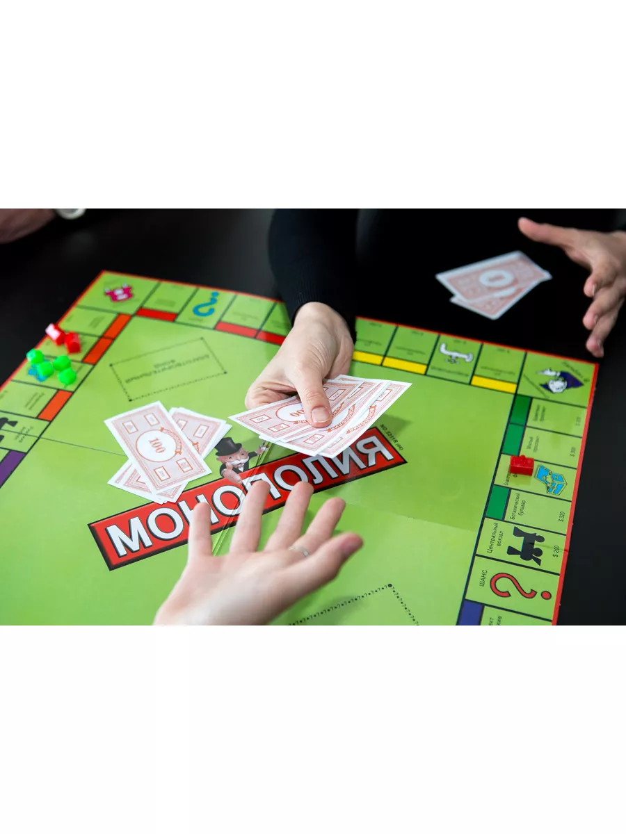 Монополия классическая настольные игры для детей и взрослых MONOPOLY  169901819 купить за 596 ₽ в интернет-магазине Wildberries