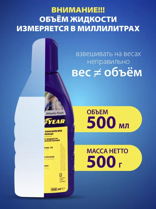 Goodyear Омывайка летняя для машины, концентрат 4 л, 4 л, фото 7
