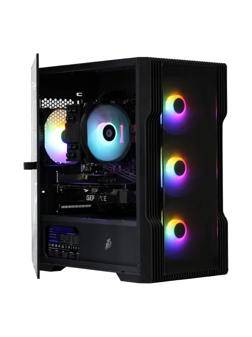 ROO24 Игровой компьютер AMD Ryzen 5 5600 16Gb RTX 3050 8Gb, 16 ГБ, 8 ГБ, фото 2