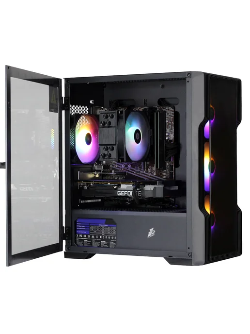 ROO24 Игровой компьютер AMD Ryzen 5 5600 16Gb RTX 3050 8Gb, 16 ГБ, 8 ГБ, фото 4