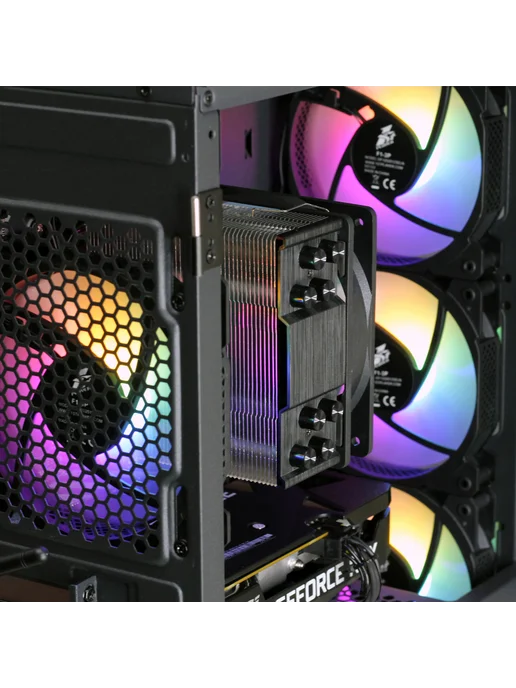 ROO24 Игровой компьютер AMD Ryzen 5 5600 16Gb RTX 3050 8Gb, 16 ГБ, 8 ГБ, фото 5
