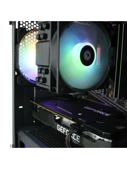 ROO24 Игровой компьютер AMD Ryzen 5 5600 16Gb RTX 3050 8Gb, 16 ГБ, 8 ГБ, фото 7