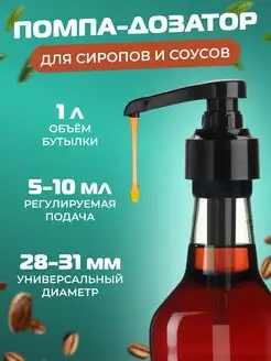 Помпа-дозатор для сиропа на бутылку E.S.V 169925075 купить за 157 ₽ в интернет-магазине Wildberries