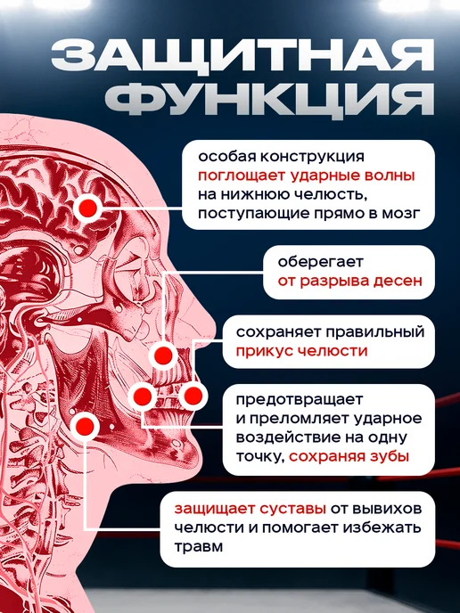 OK SPORT Капа боксерская детская, подростковая, вариант, фото 8