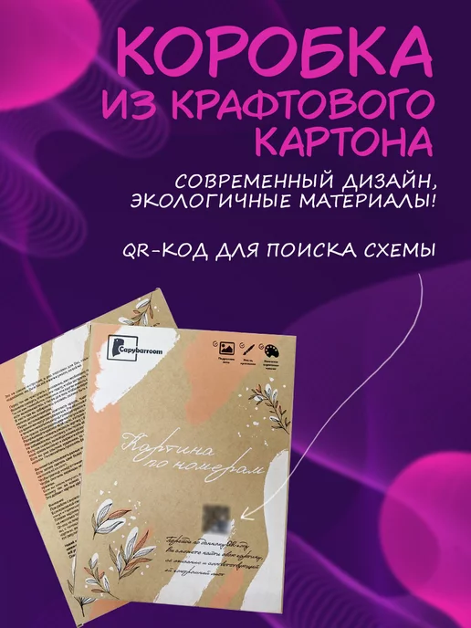 Картины по номерам на холсте Картина по номерам Волк психоделика, вариант, фото 8