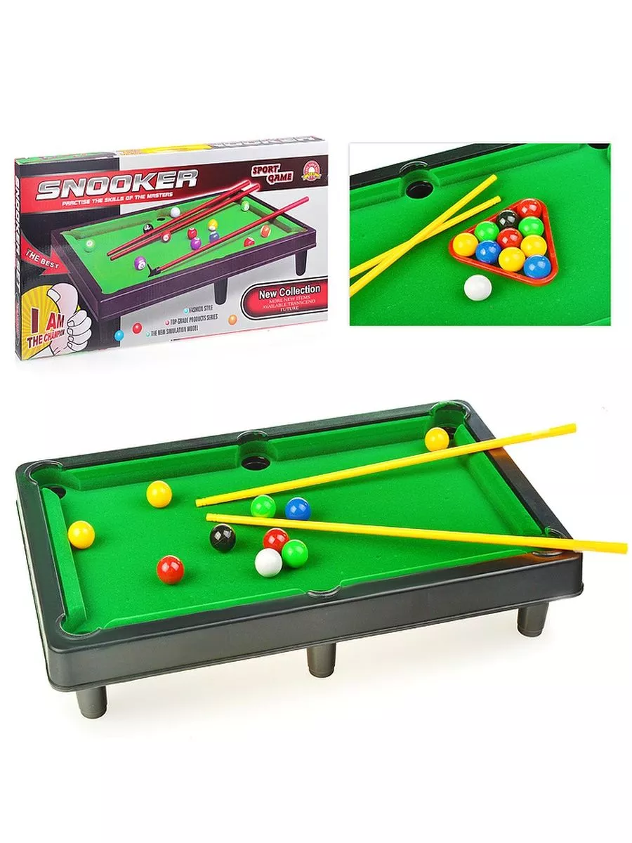 Настольная игра бильярд Snooker Oubaoloon, Compete a game 170037624 купить  за 679 ₽ в интернет-магазине Wildberries