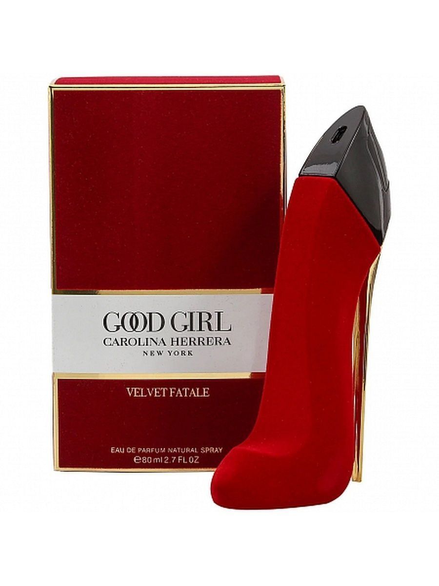 Carolina herrera описание. Carolina Herrera "good girl Velvet Fatale" 80 ml. Carolina Herrera good girl Velvet Fatale парфюмерная вода 80 мл. Carolina Herrera good girl Velvet Fatale. Carolina Herrera good girl 80 ml.