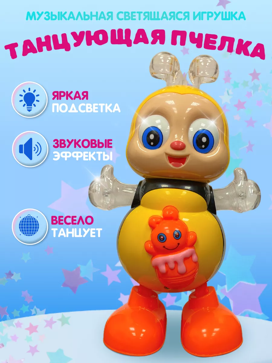 Музыкальная игрушка Танцующая Пчёлка TopToys 170054451 купить в  интернет-магазине Wildberries