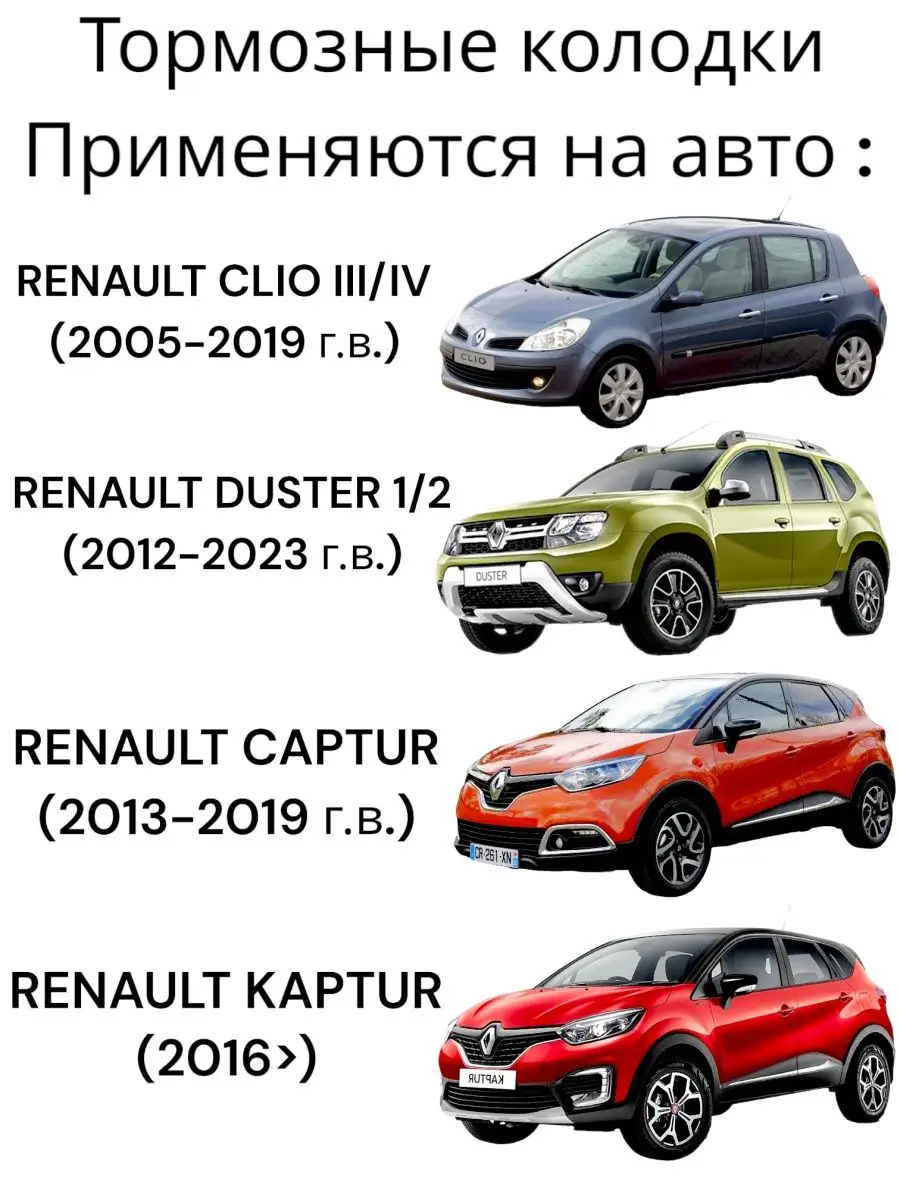 Тормозные колодки RENAULT / NISSAN / LADA FORTECH 170057719 купить за 825 ₽  в интернет-магазине Wildberries