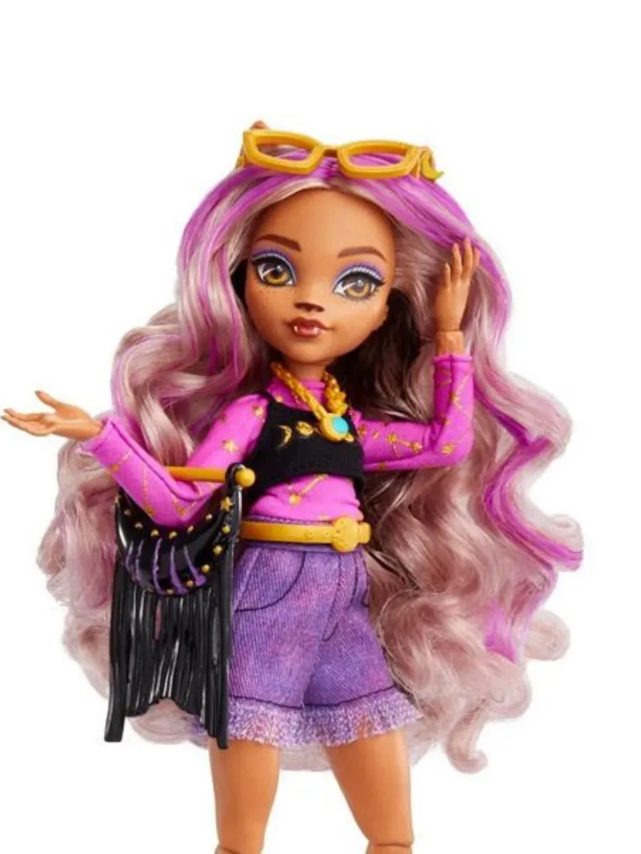 Кукла Клодин Вульф Монстер Хай Day Out Monster High 170061529 купить за 3  669 ₽ в интернет-магазине Wildberries