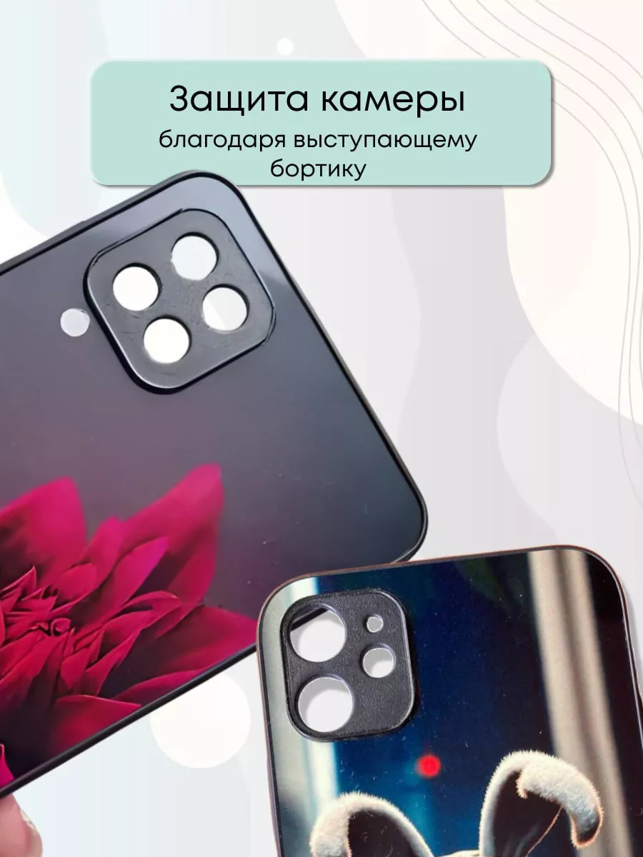 Чехол на Samsung A52 с принтом камни